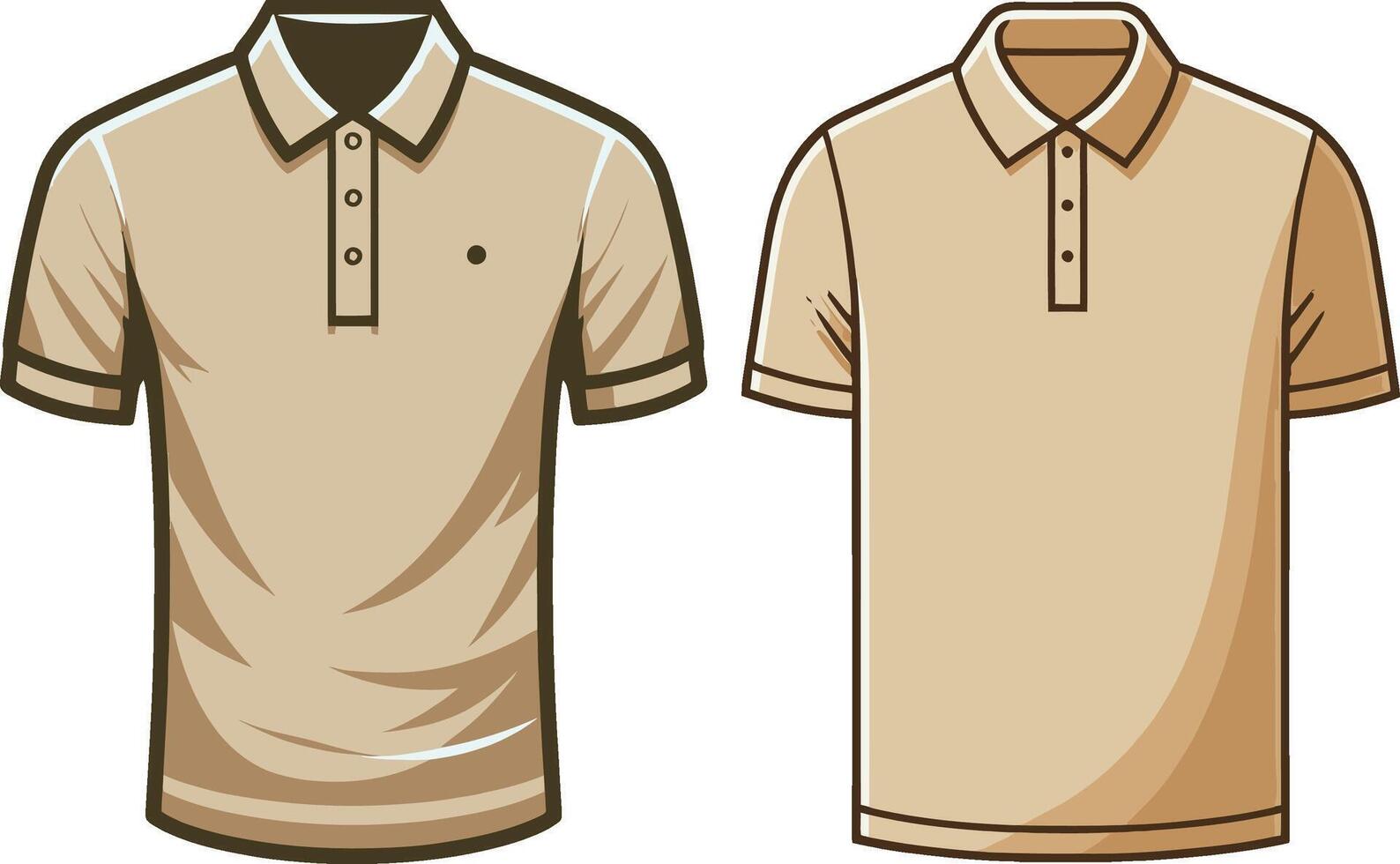 Classic Polo Shirt vector