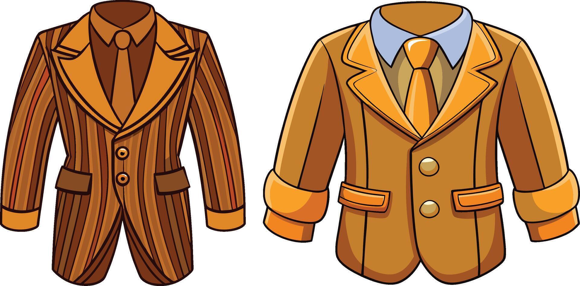 Sophisticated Tailored Suit Heritage Line vector