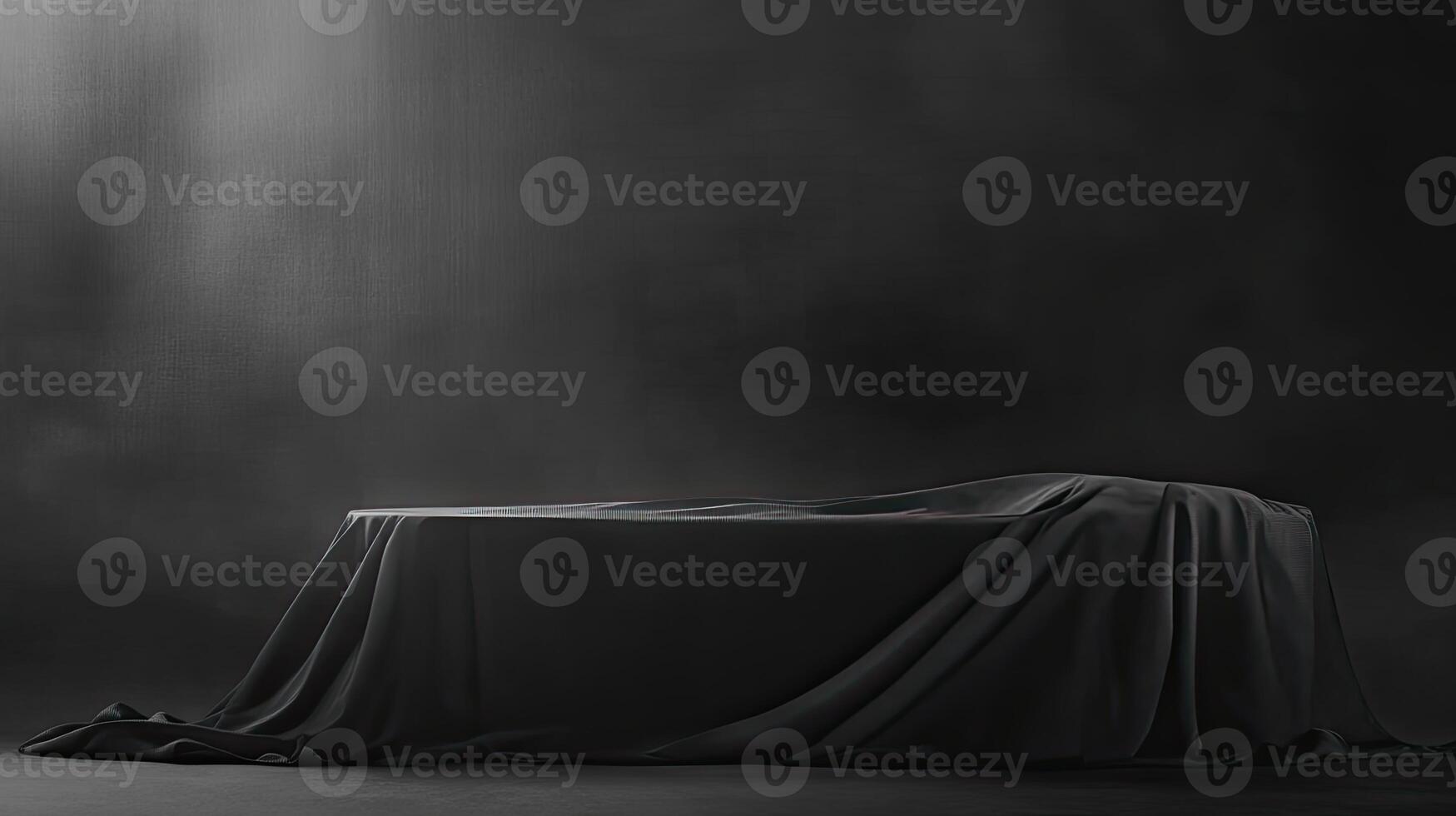 Mysterious Black Draped Object photo