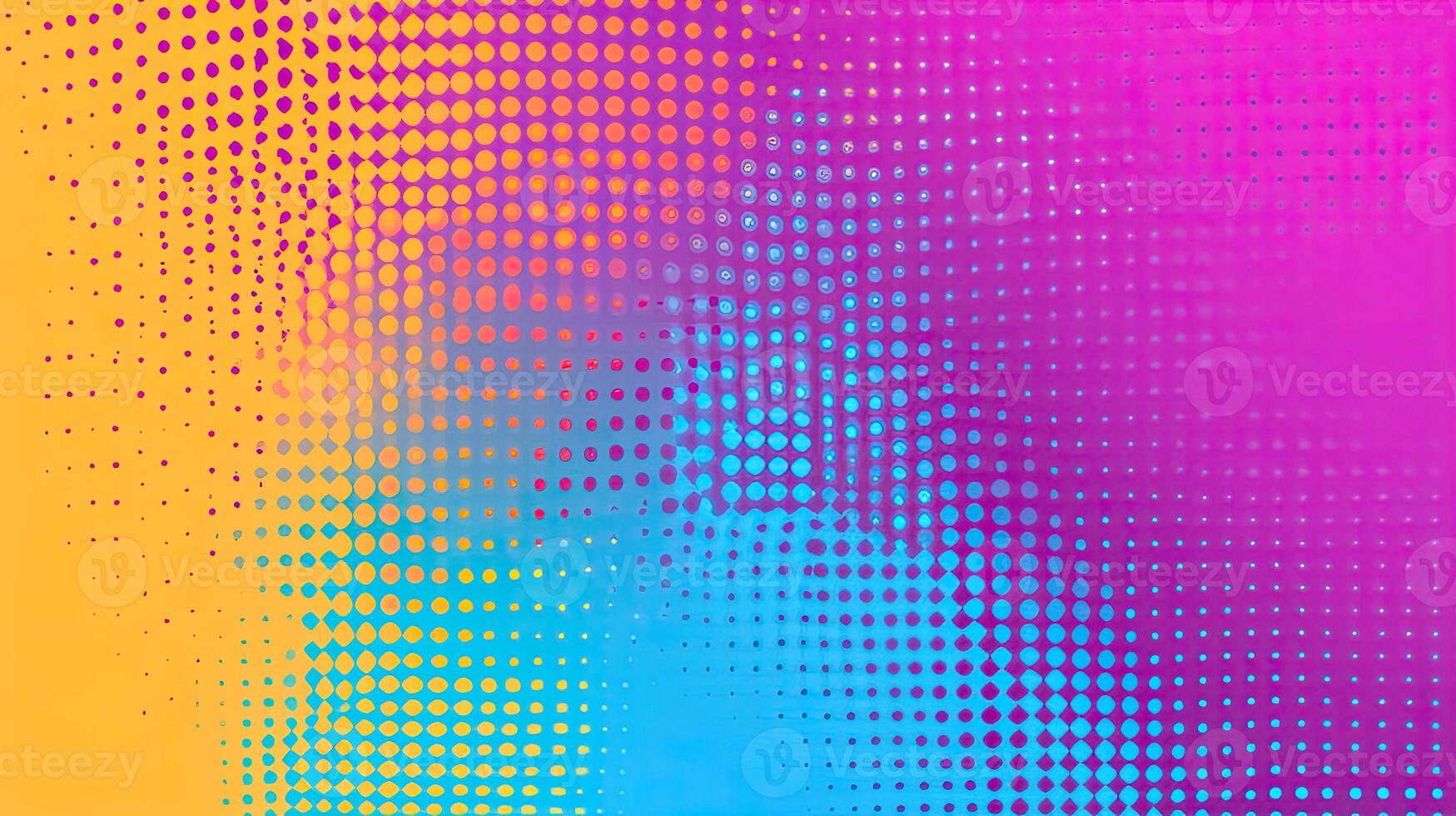 Abstract Colorful Halftone Background photo