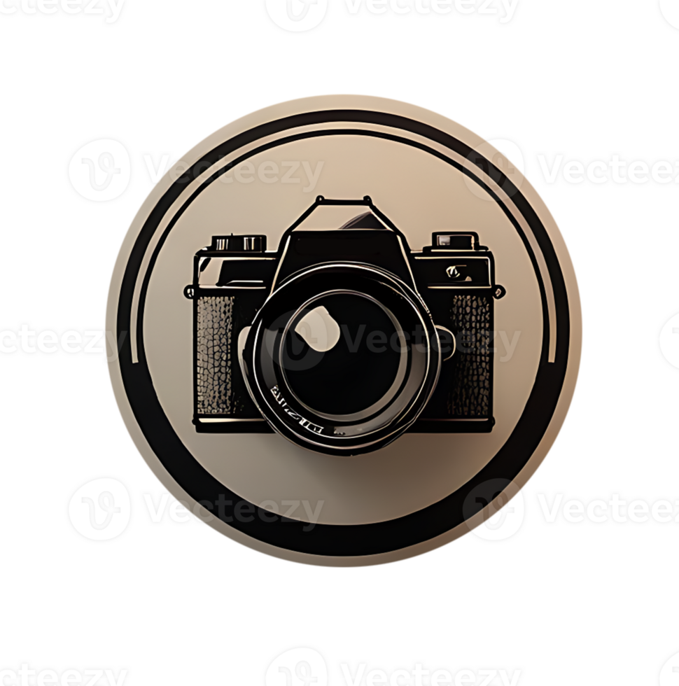 Camera icon on a white background png
