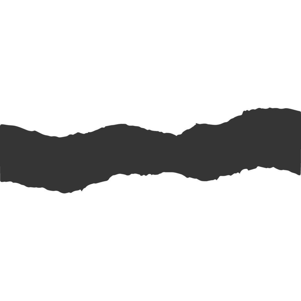 Minimalist Torn Paper Illustration vector