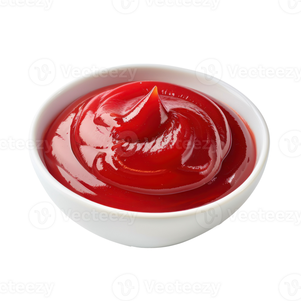 Ketchup source isolate on transparency background png