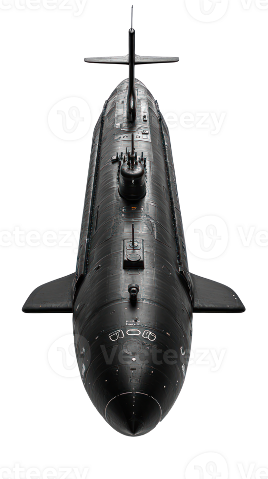 Submarine isolate on transparency background png