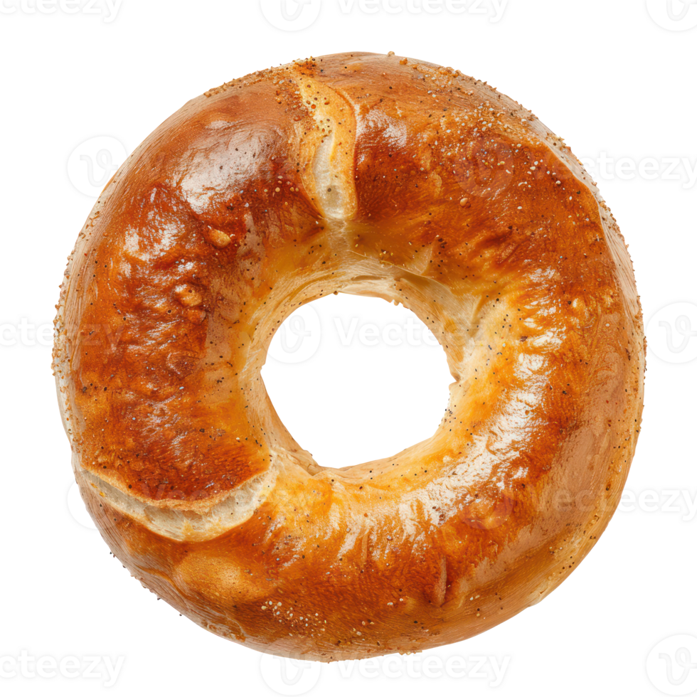 a bagel on a transparent background png
