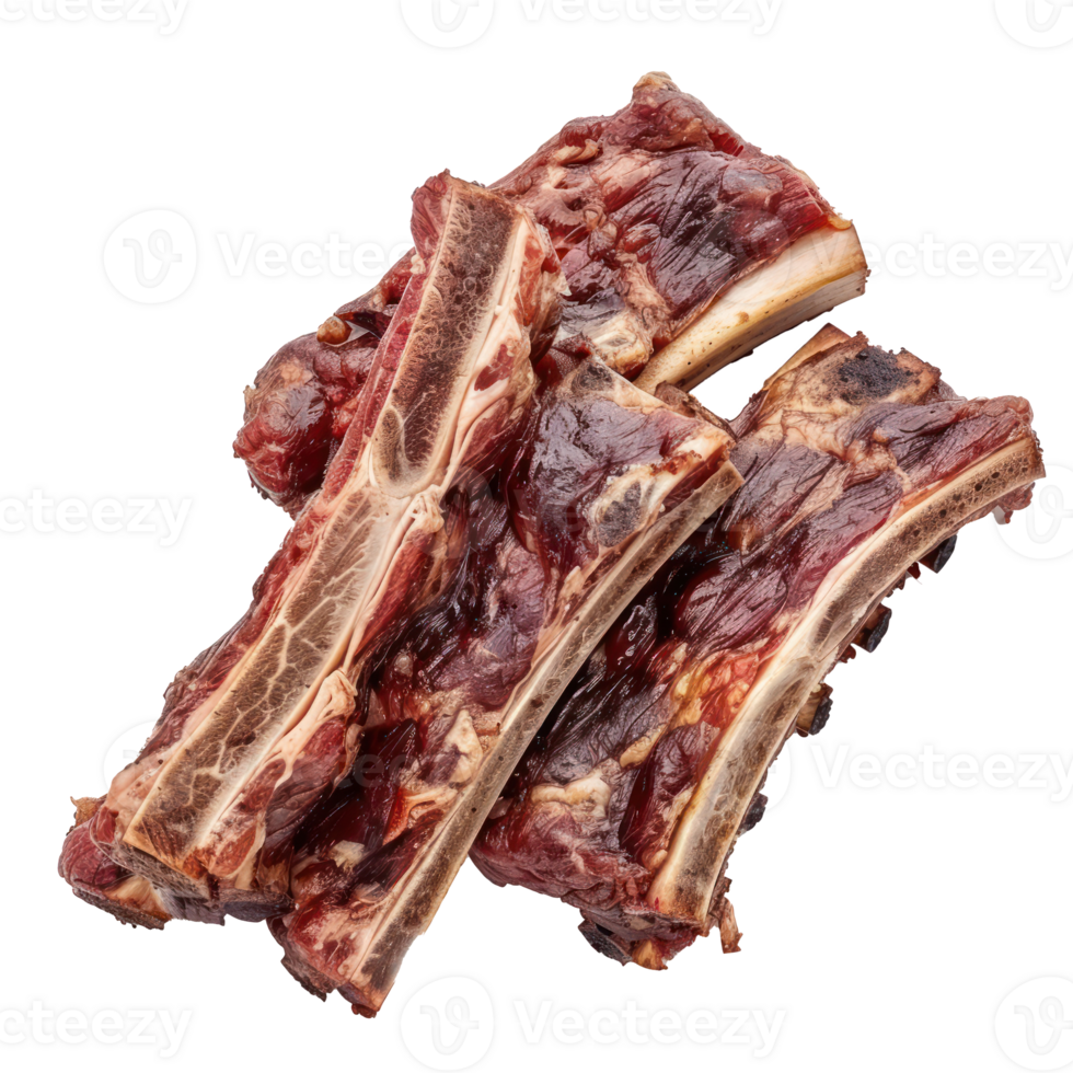 ribs on a transparent background png