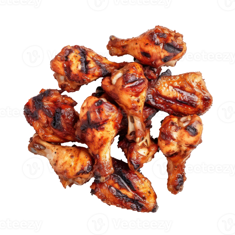 chicken wings on a transparent background png
