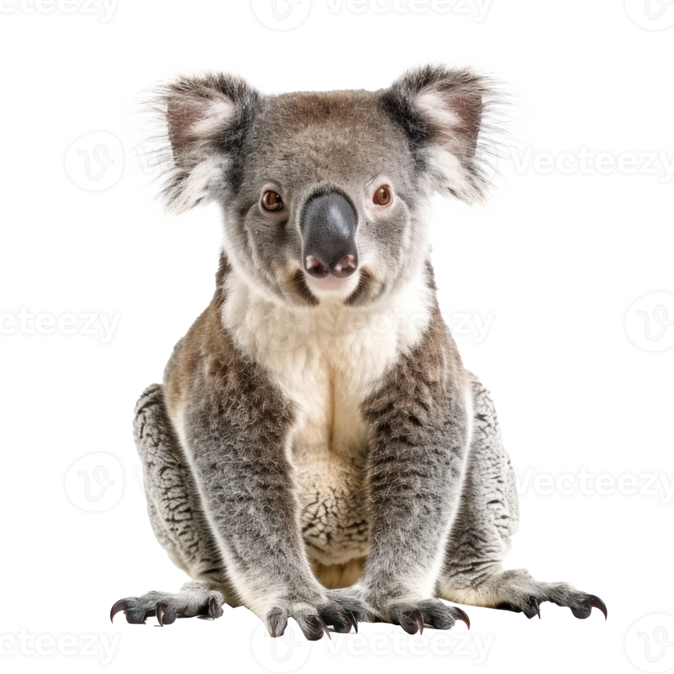 koala bear on transparent background png