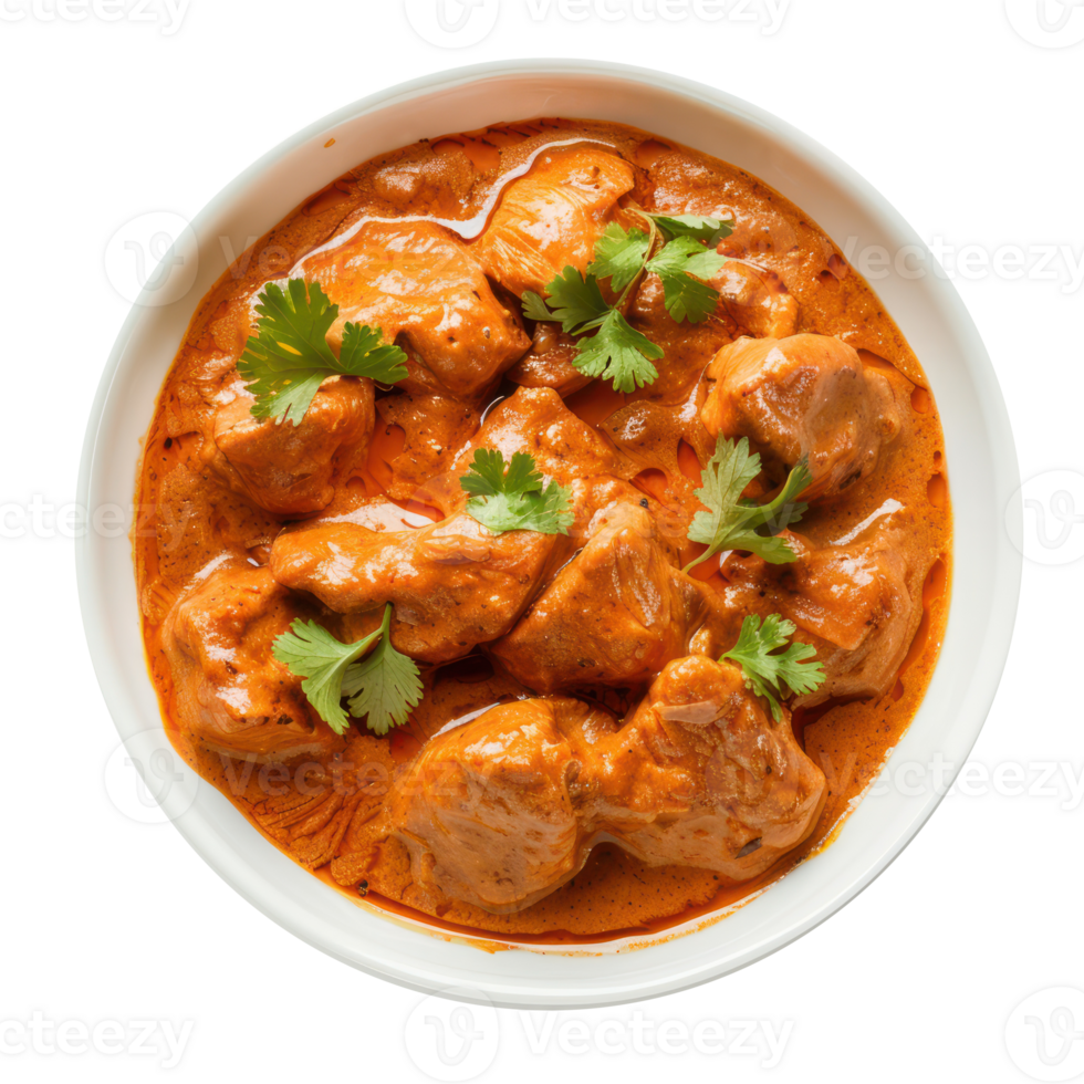 indian food isolate on transparent background png
