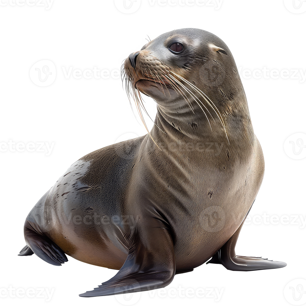 sea lion isolate on transparent background png