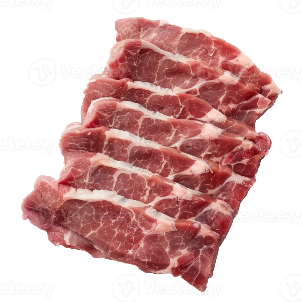raw meat on a transparent background png