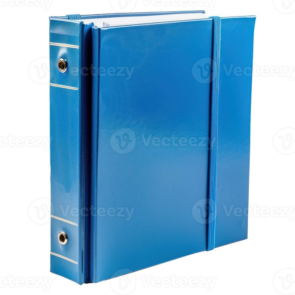 Ring Binder side view full body isolate on transparent background, png