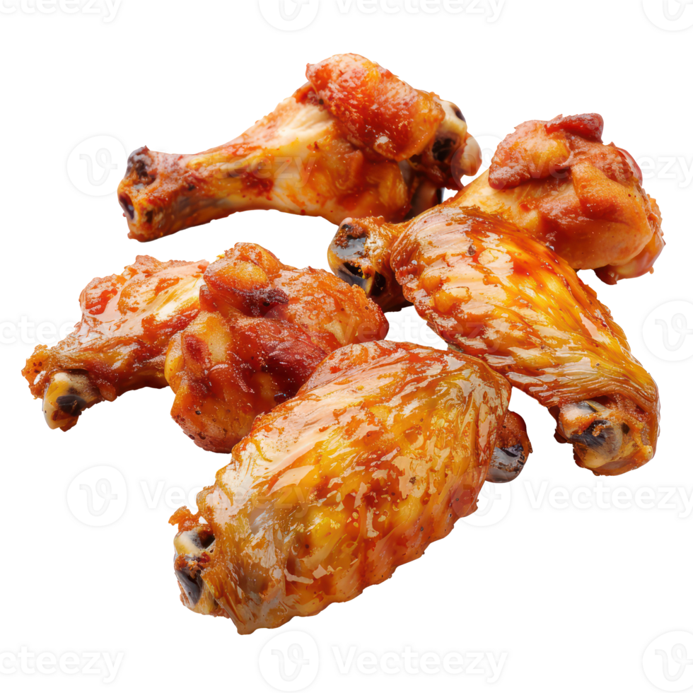 chicken wings on a transparent background png