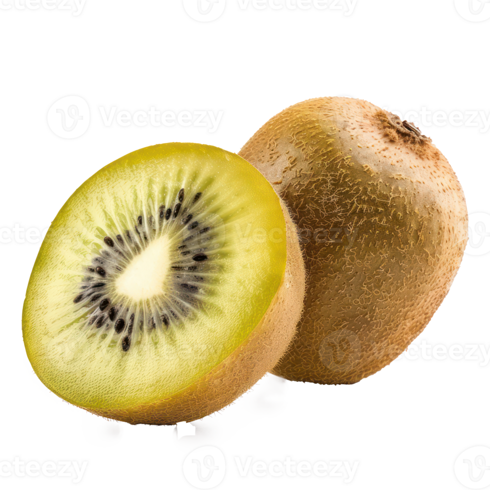 kiwi fruit isolate on transparent background png