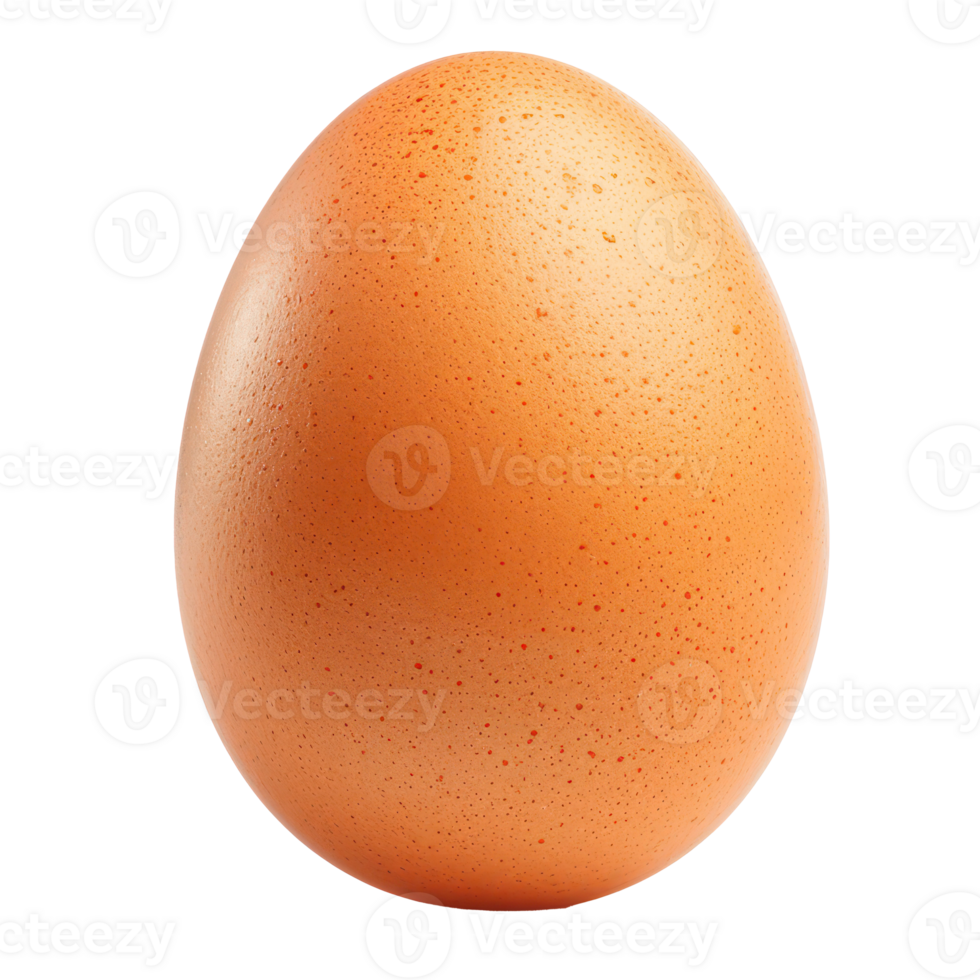 an orange egg on a transparent background png