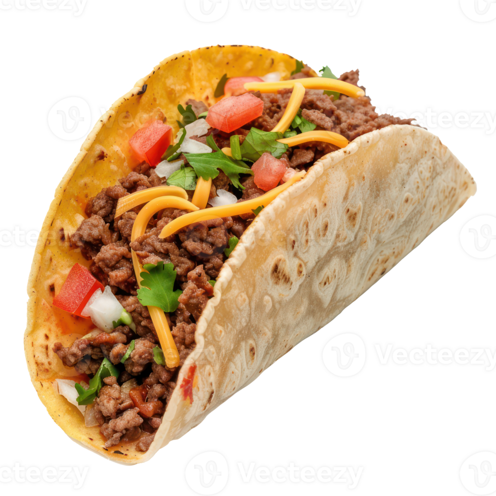 taco isolate on white background png