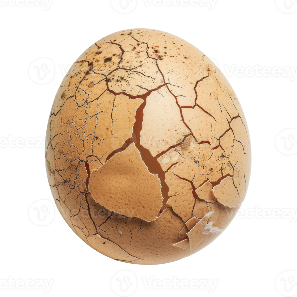cracked egg on transparent background png