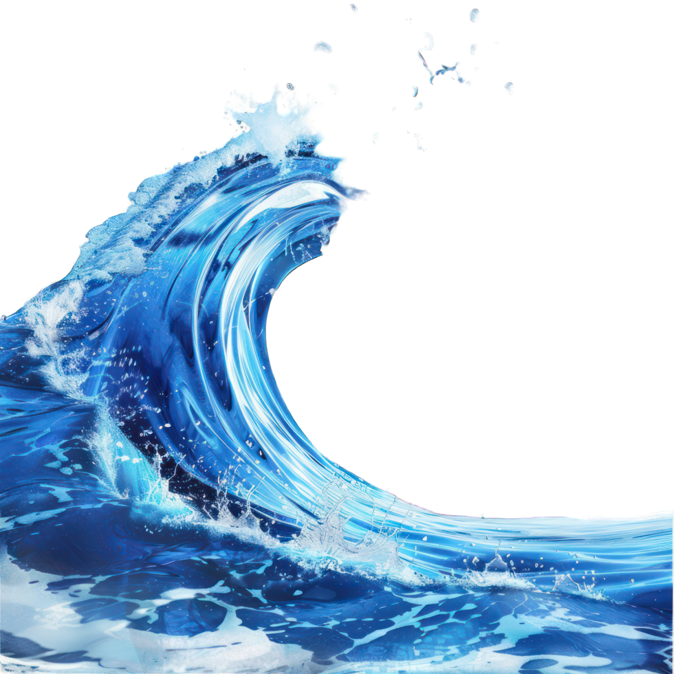 waves of water transparent background png