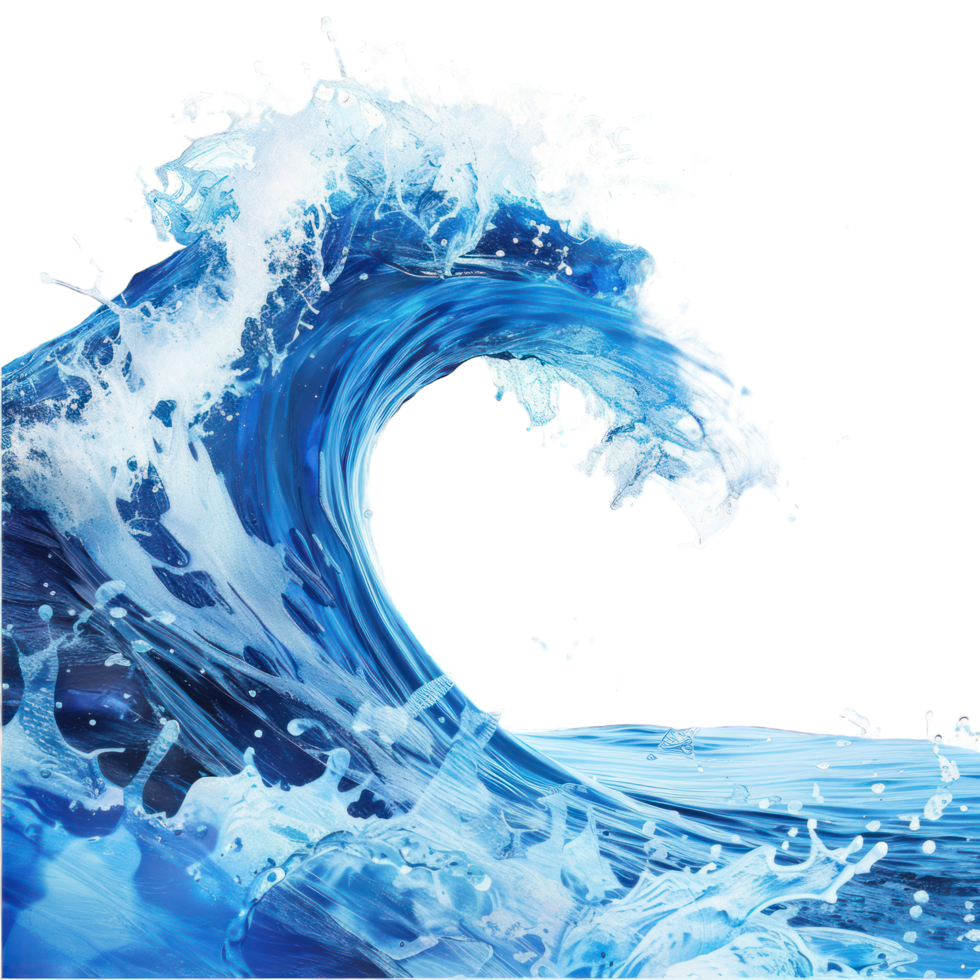 waves of water transparent background png