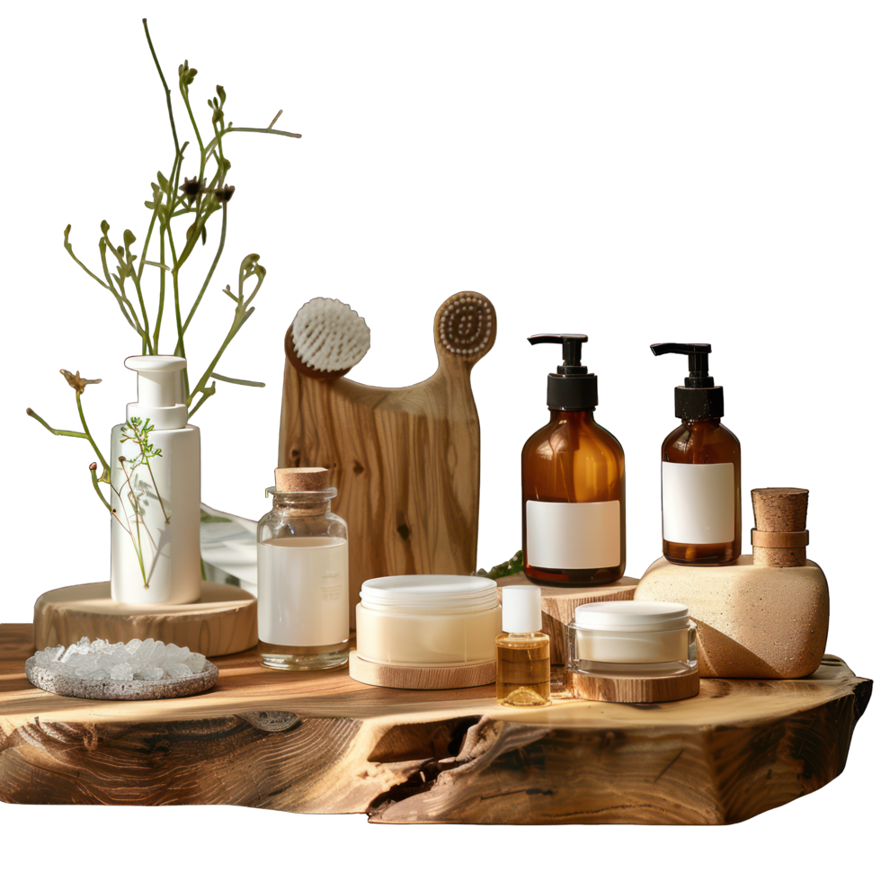 different accessories for bathing transparent background png