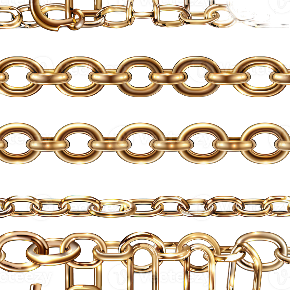 golden chain transparent background png