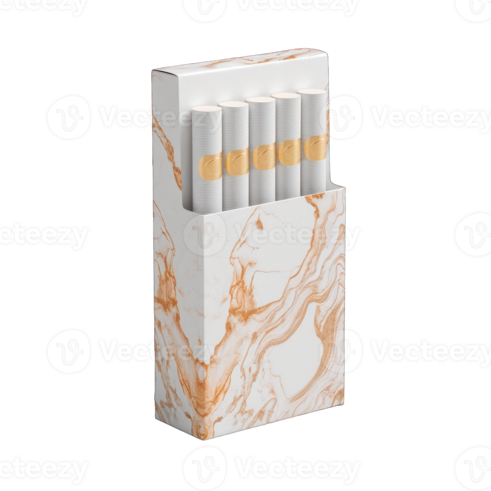 box of cigarettes transparent background png