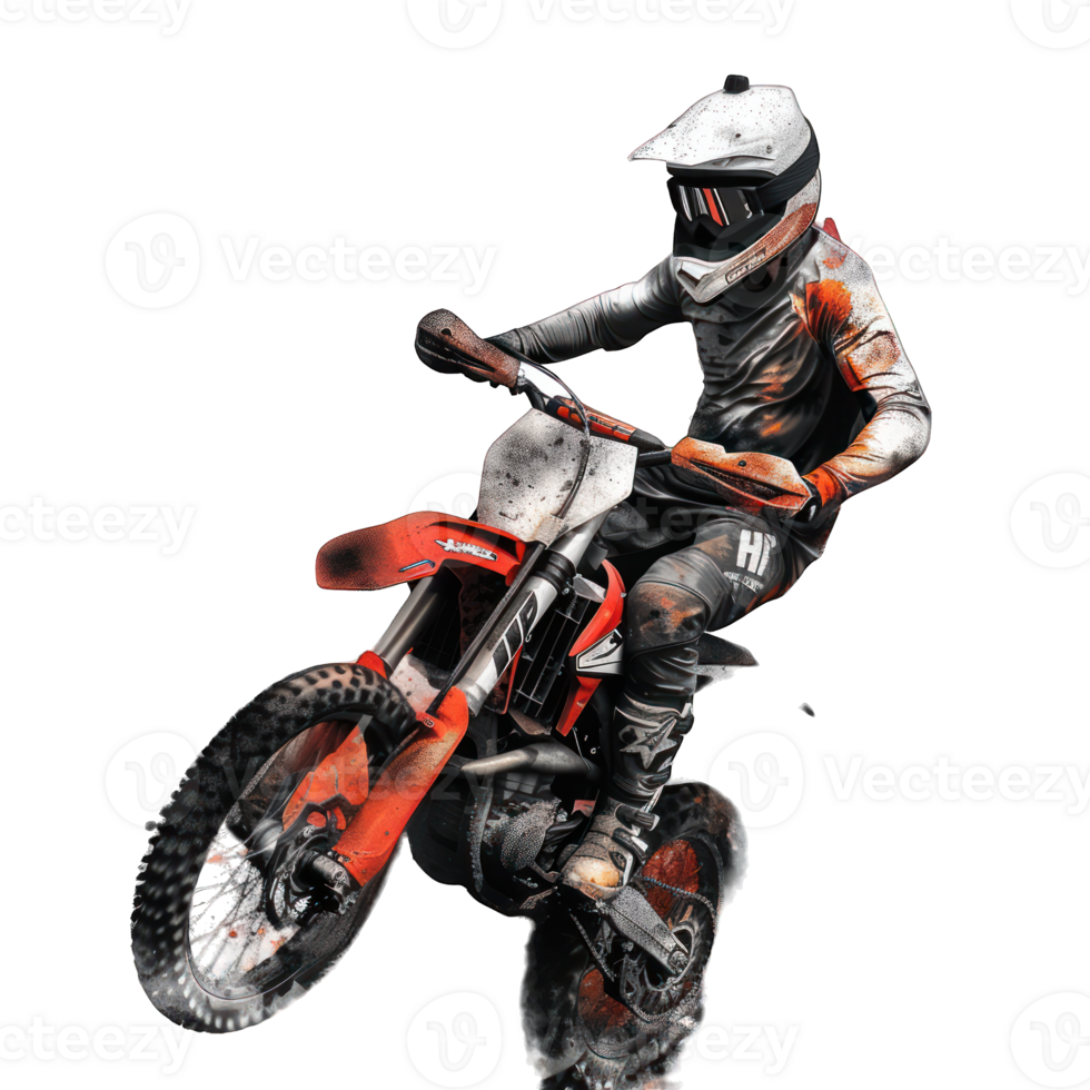 mountain biker transparent background png