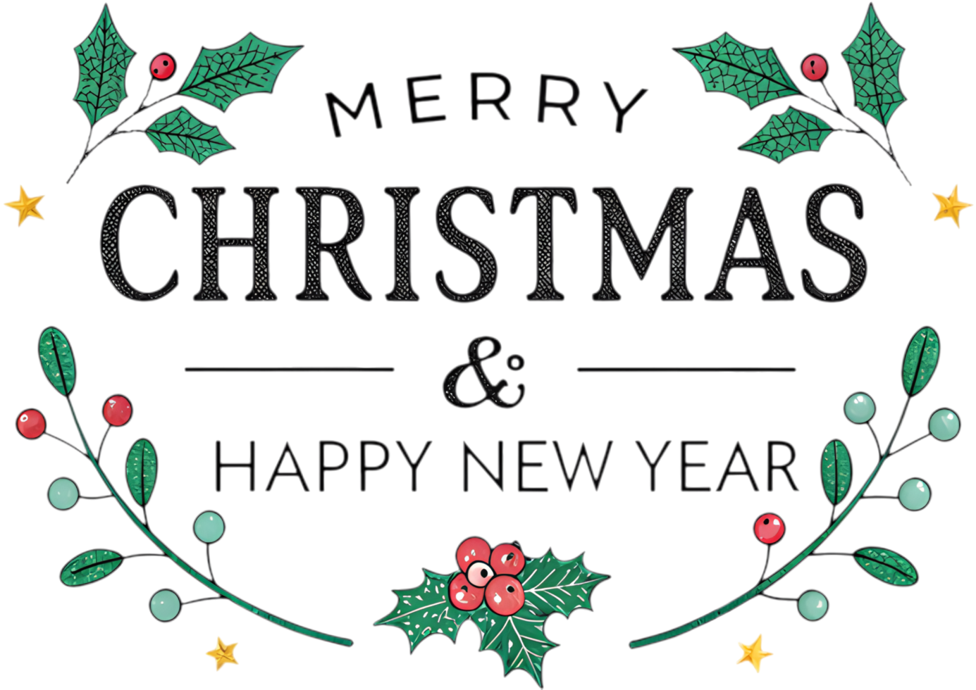 Celebrate the season s joy with holly berries sparkling decor. . png