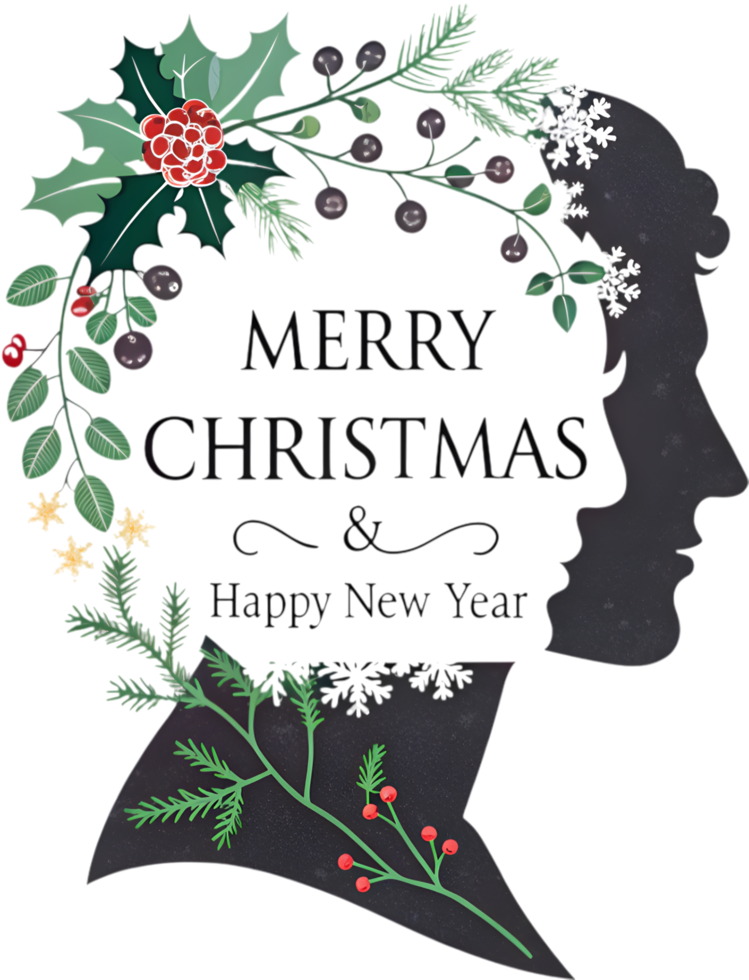 Holly berries add charm to sparkling Christmas decoration celebrations. . png