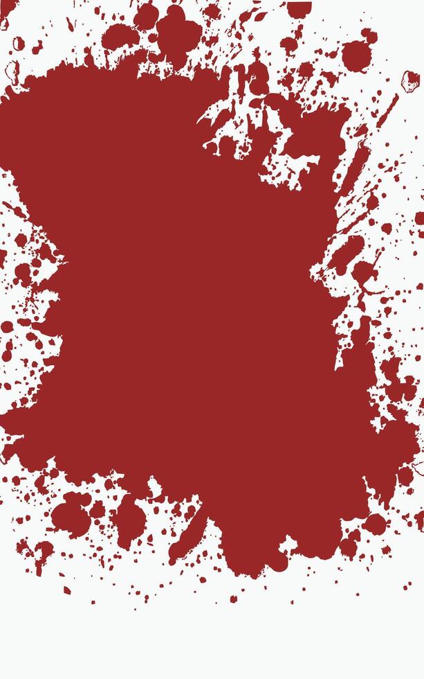 Blood Splash on wall Art Illustration vector