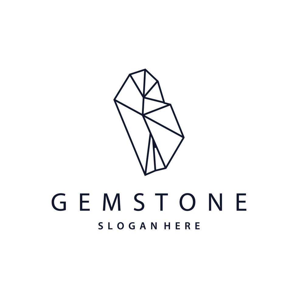 Gemstone Logo Template Symbol Illustration vector