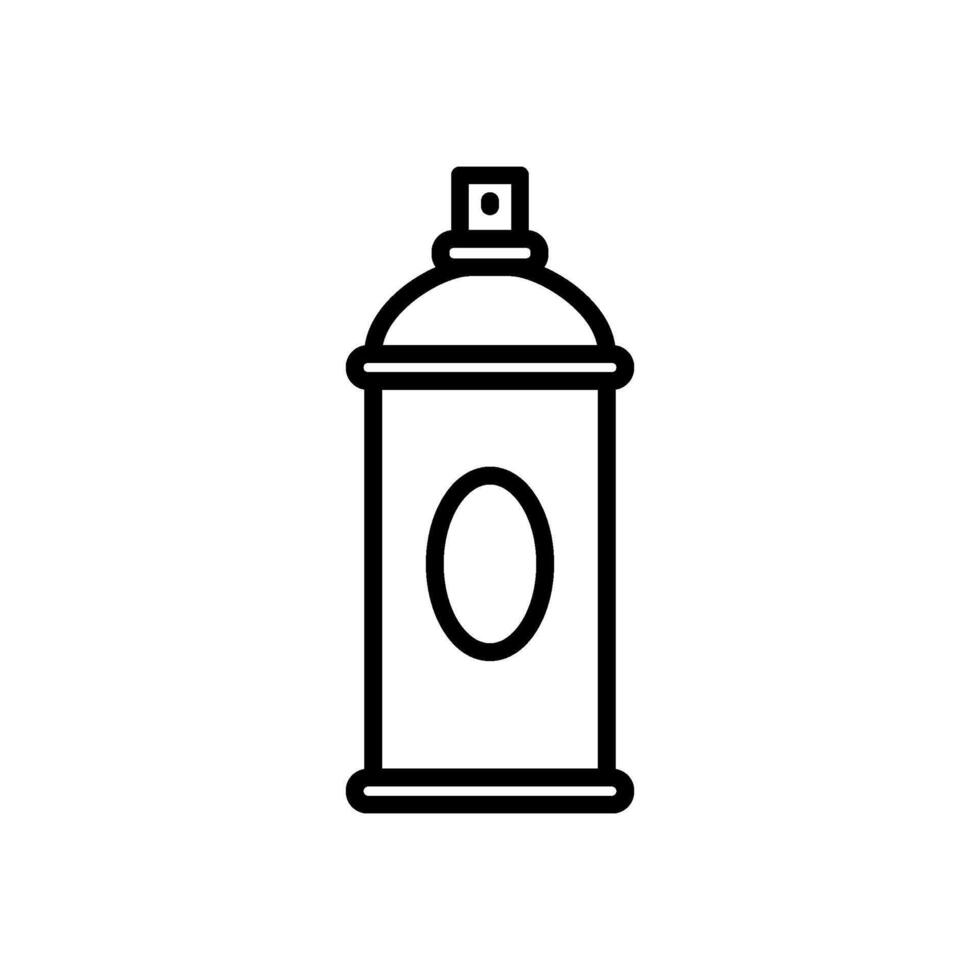 spray paint icon, line style icon vector