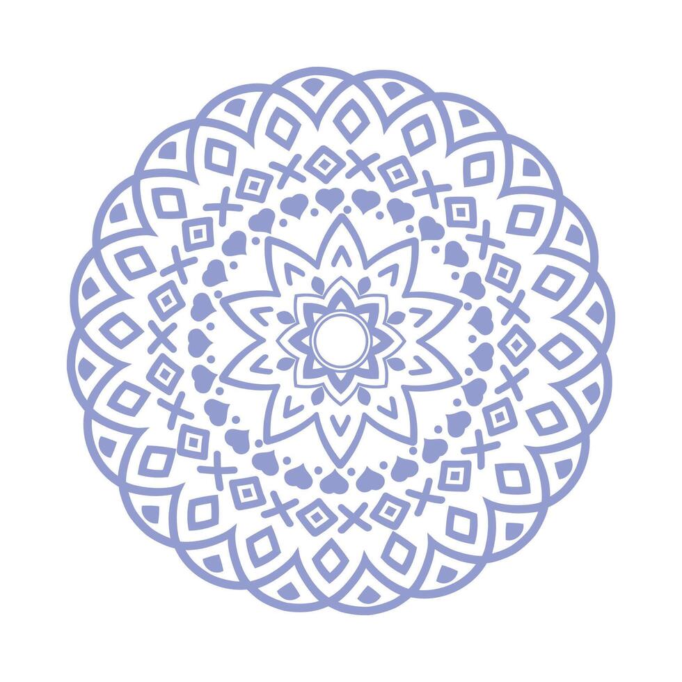New Design Colorful Mandala, New Mandala Concept vector
