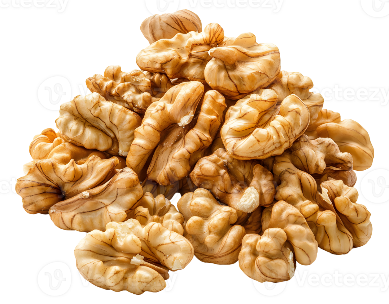 Walnuts pile of walnuts dry walnuts transparent background image png