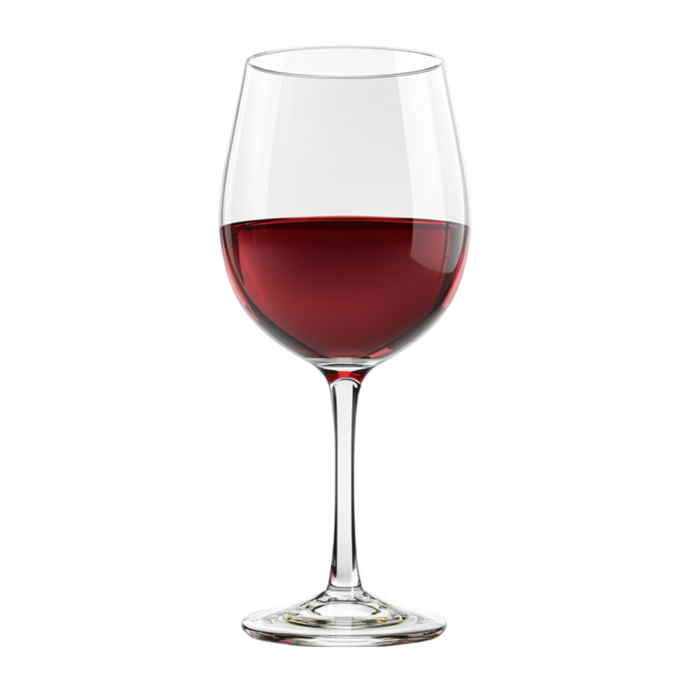 Wine Glass with Red Wine png