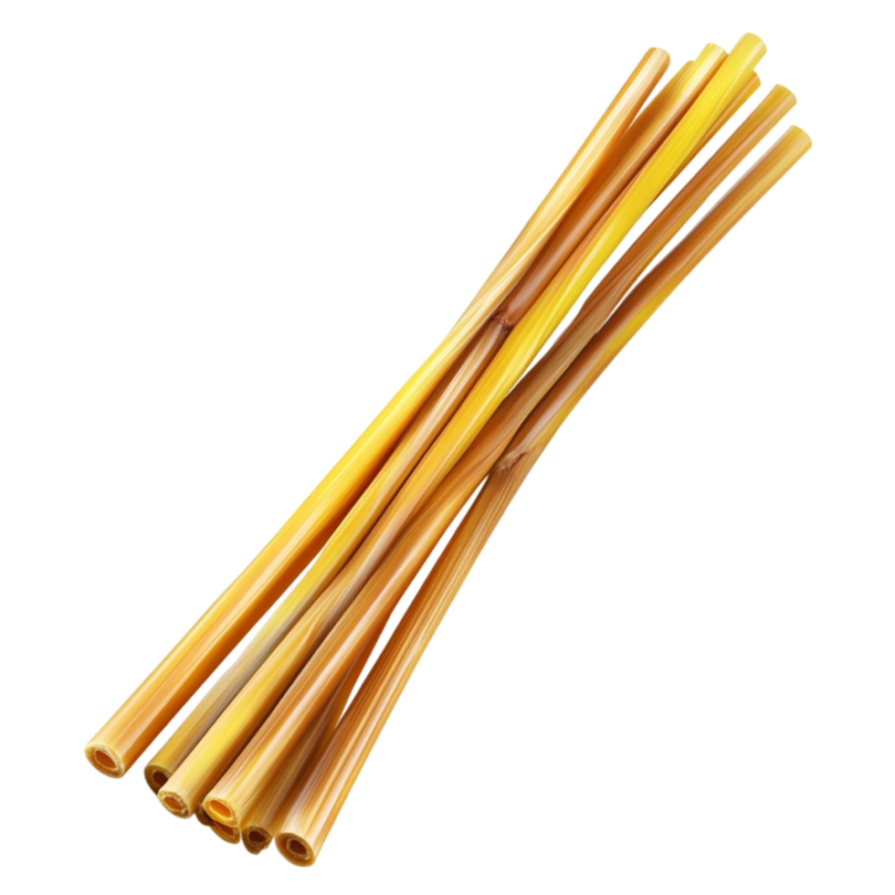 un' impostato di quattro di legno bastoni con giallo suggerimenti png