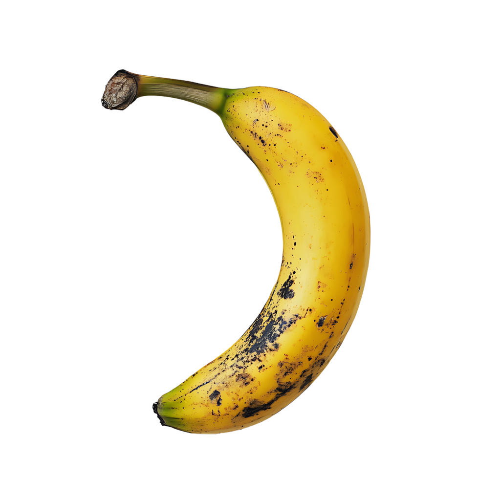 A banana isolated on transparent background png