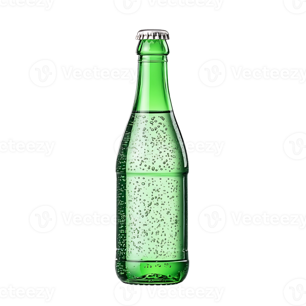 A bottle of soda isolated on transparent background png