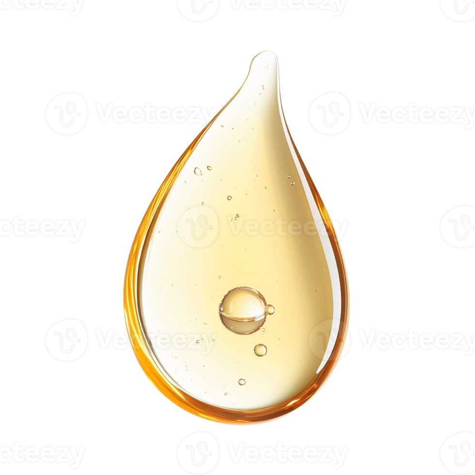 Oil drop on black background png