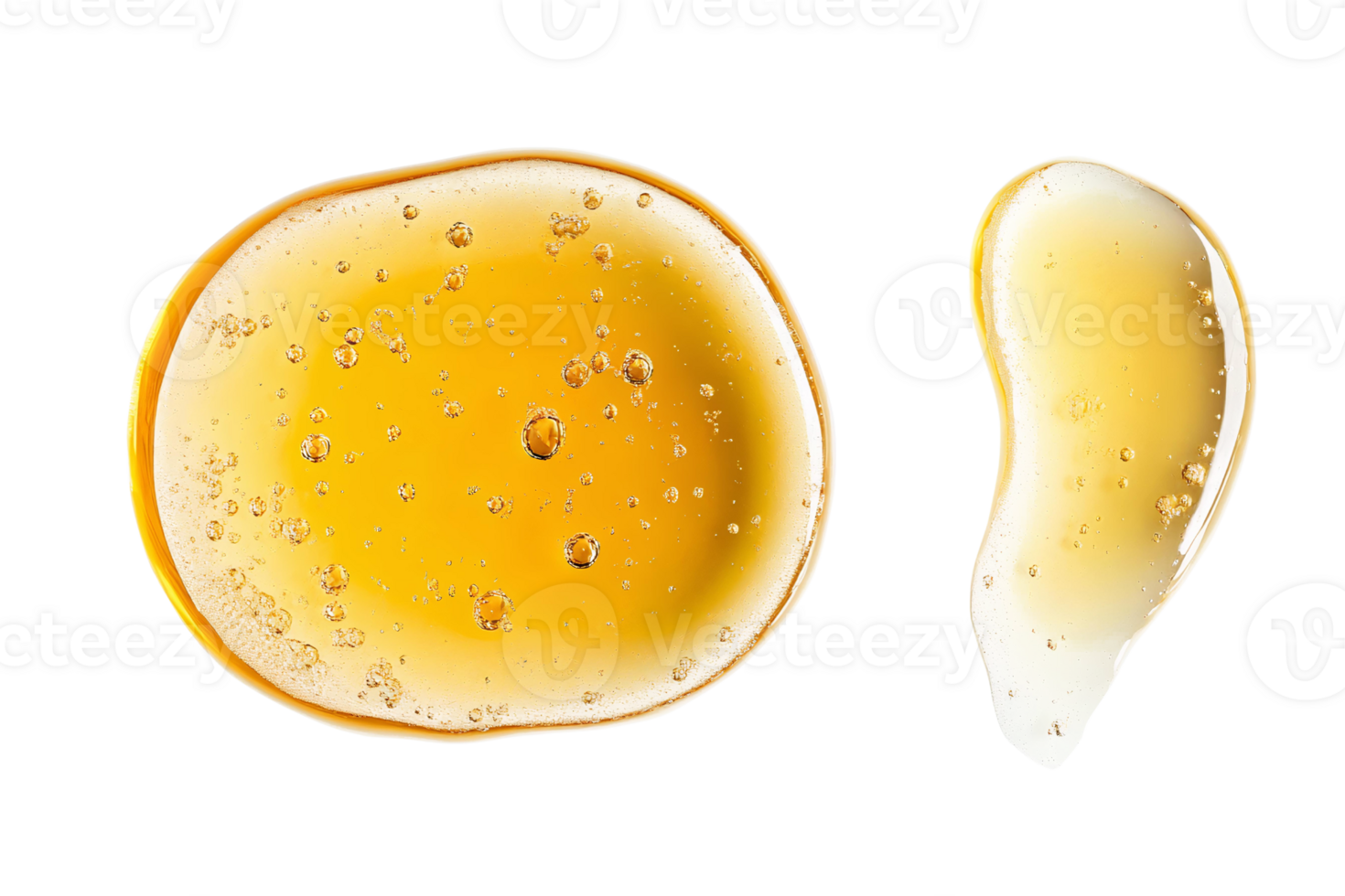 Two slices of beer are shown on a black background png