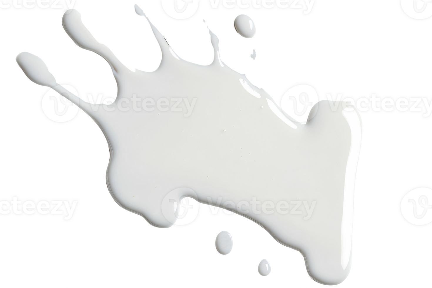 A splash of milk on a black background png