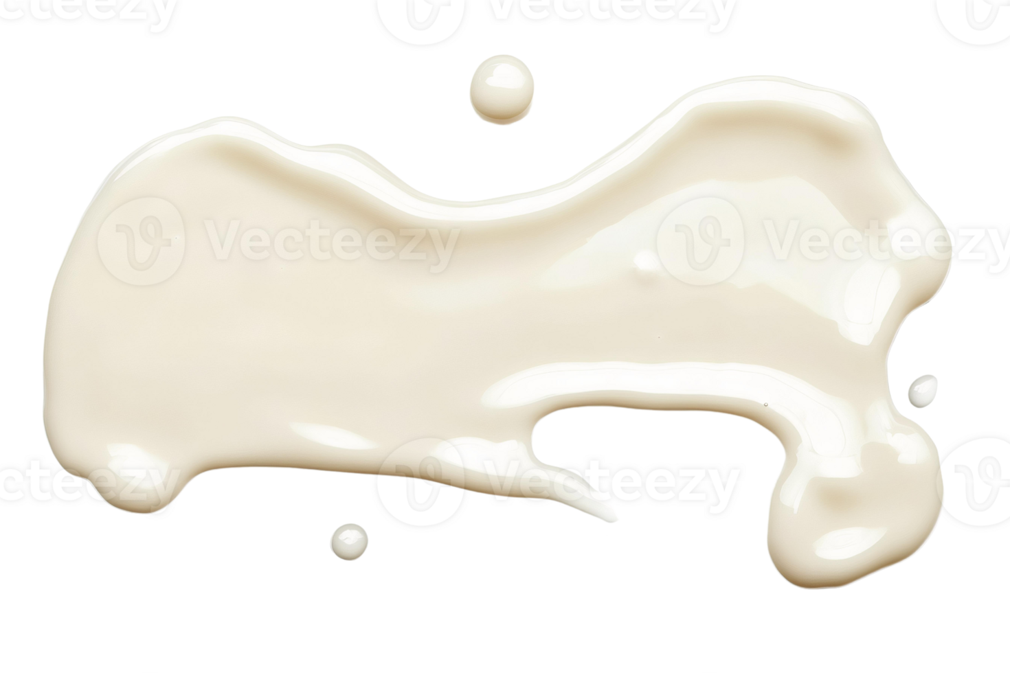 A splash of milk on a black background png