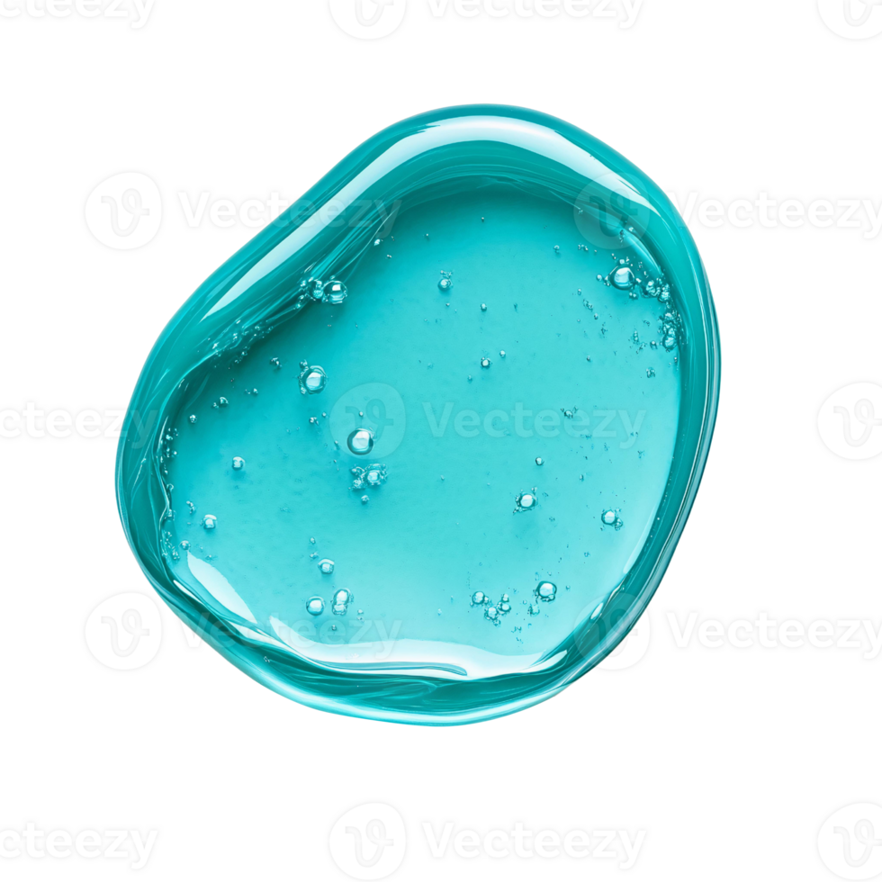 A blue bowl with bubbles on it png