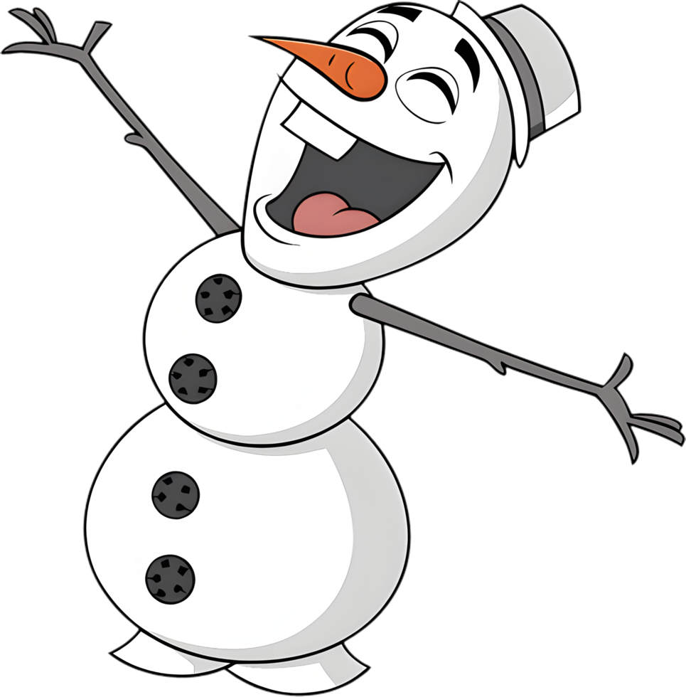 Snowman clipart adds warmth and festive cheer to designs. . png
