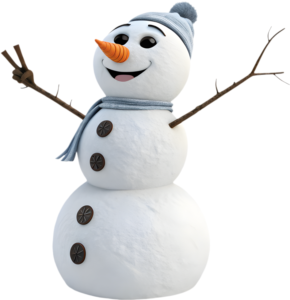 Snowman clipart brings cozy festive charm to your designs. . png
