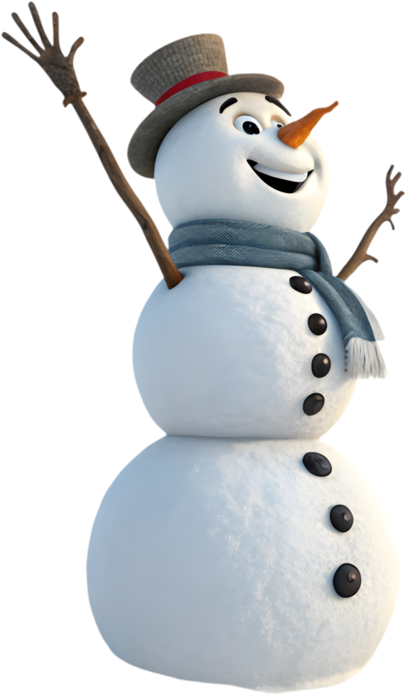 Snowman clipart brings cozy warmth and joy to designs. . png