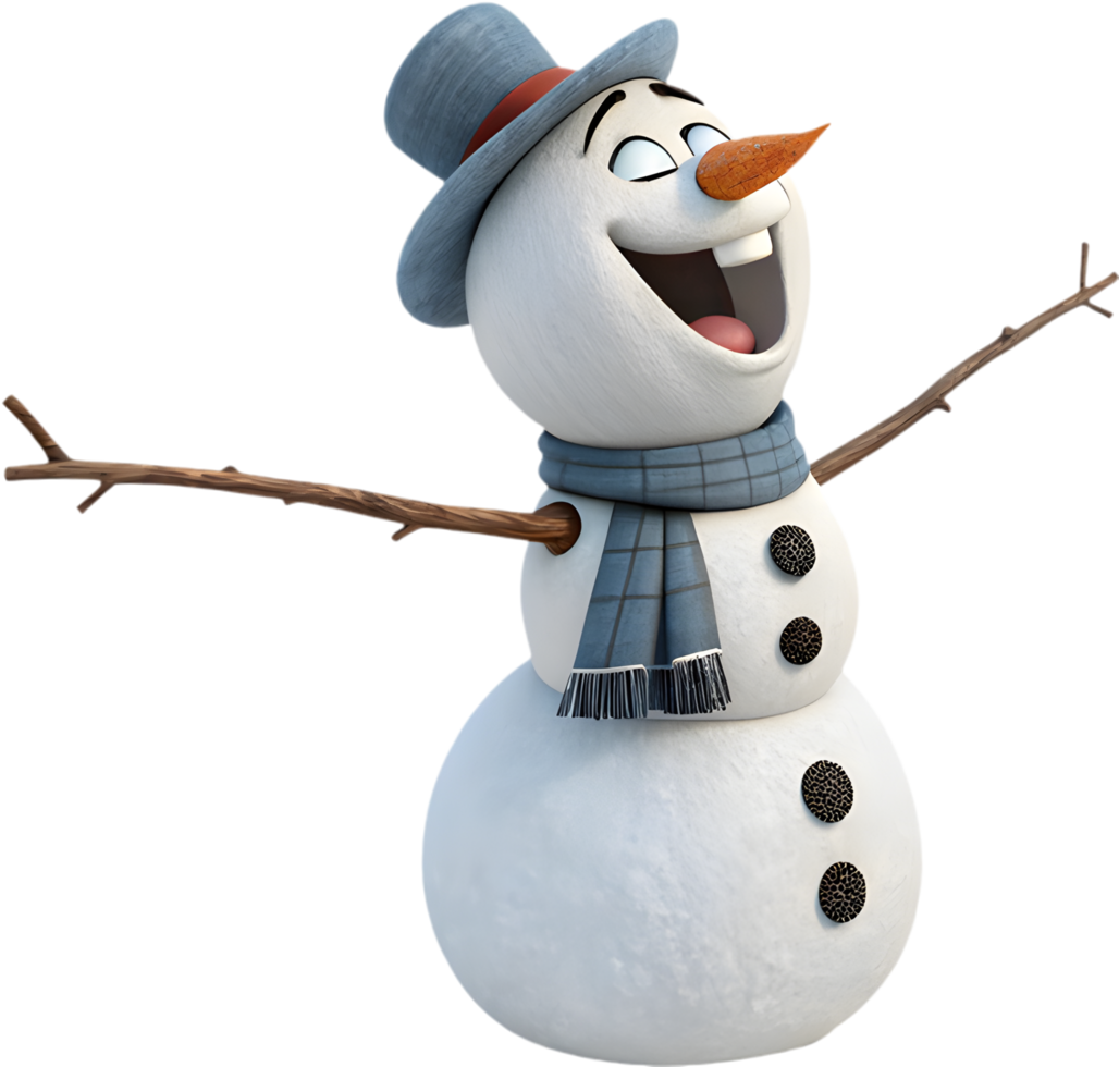 Add winter charm to your designs with snowman clipart. . png