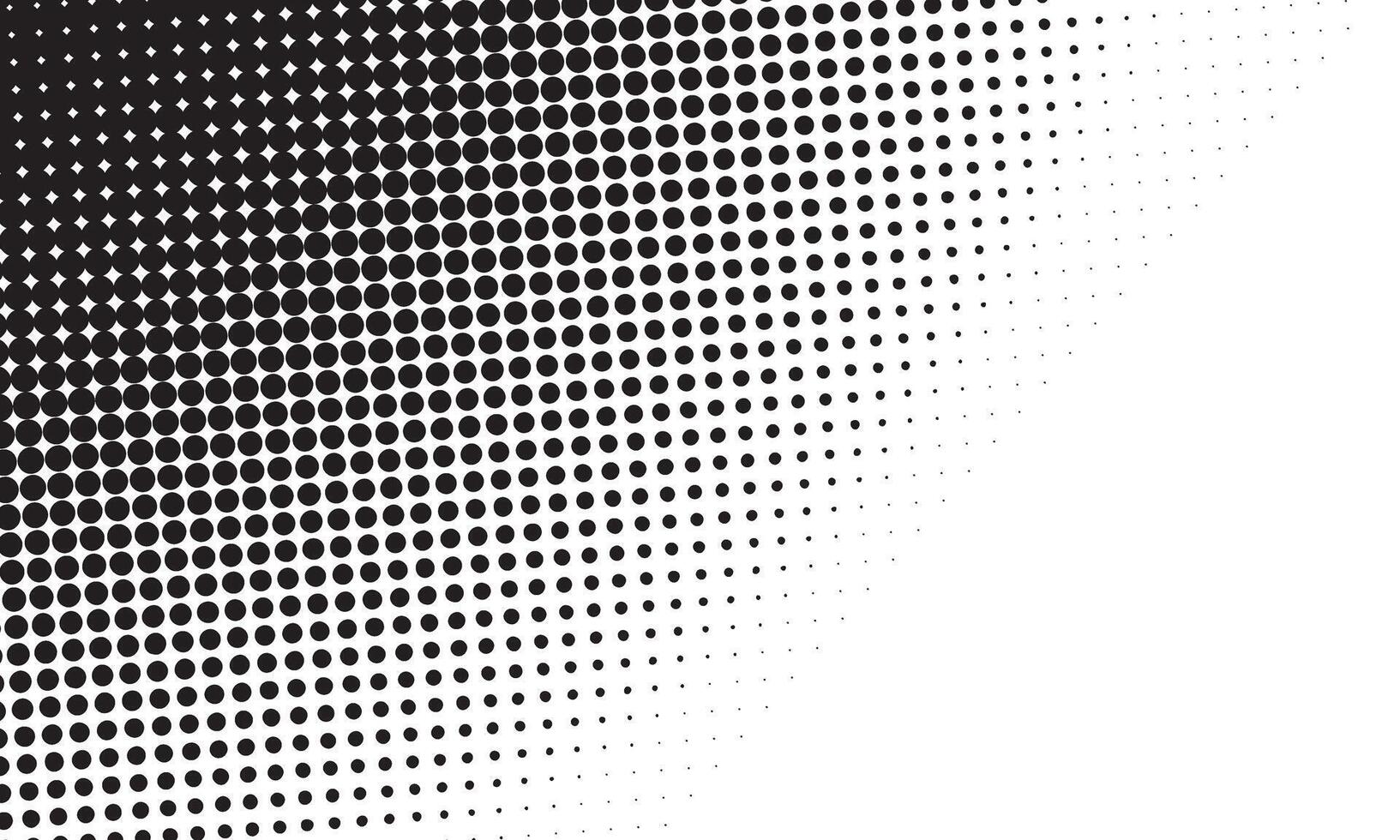 Dotted halftone gradient texture. Polka dot background vector
