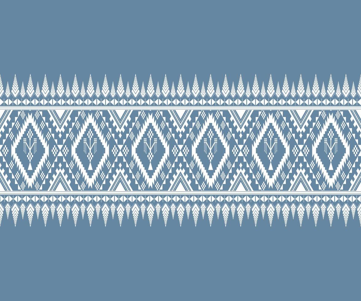 Geometric pattern in dark blue with white intricate designs, creating stylish and modern look. Perfect for textiles or wallpapers vector