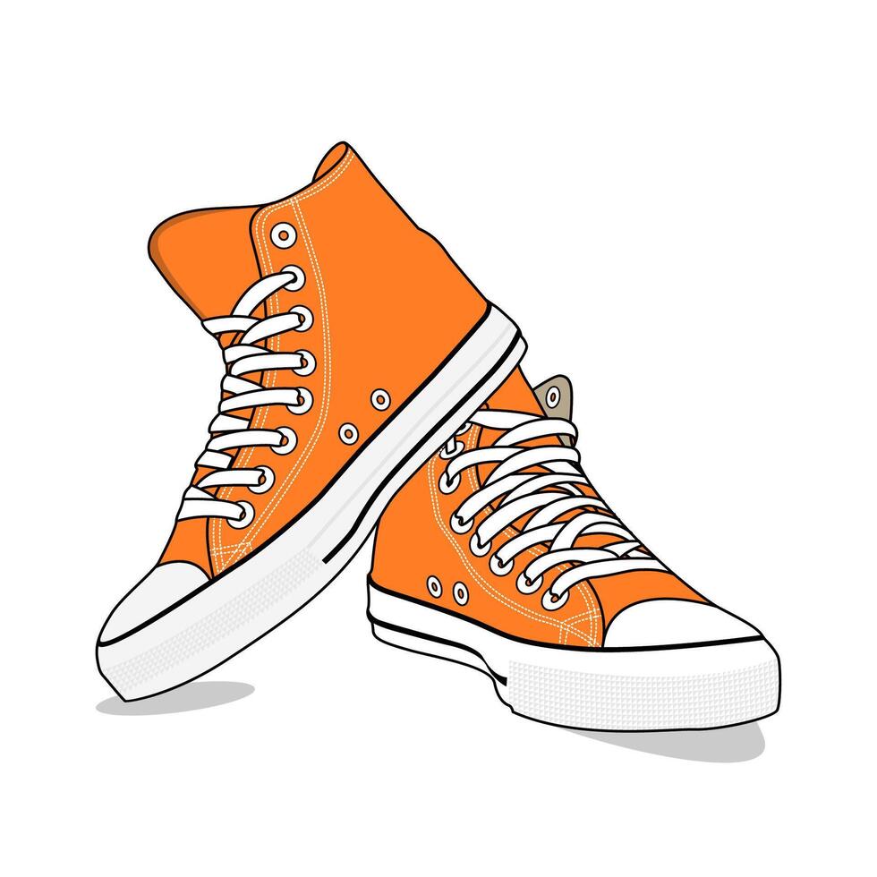 Shoe Hight Image And Illustration vector